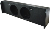 QPower Dual 12" Sealed Empty Woofer Enclosure - Ford '09-'26 F-150 Super Crew'17-'26 Ford F-250/350