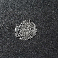 14k White Gold Cable Link Chain (0.50 mm)