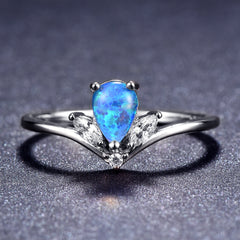 Color: Silver, Size: 9number - Exquisite and simple ring