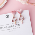 style: 2 - 2021 Fashion Korean Japanese Girl Simple Lovely Earrings Flower Fabric Swings Fashion Earrings For Women Jewelry Accessories