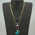 TASSELS AND TRINKETS Layered Necklace
