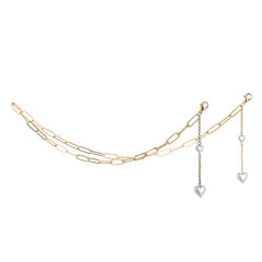 Metal Chain Love Pearl Retro Glasses Chain