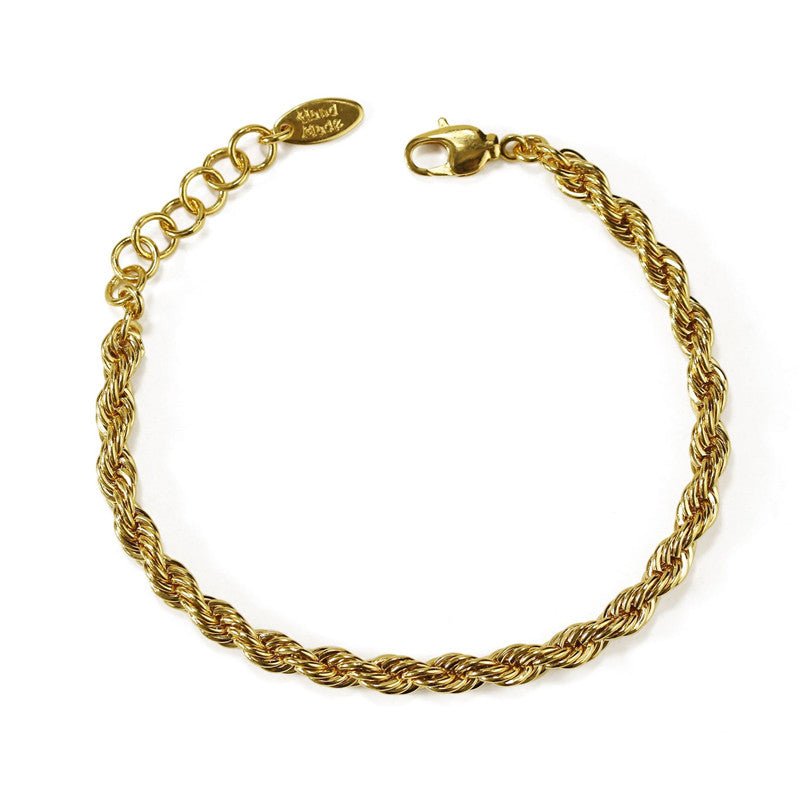 European And American Personality Fashion All-match Trendy Spiral Chain Bracelet