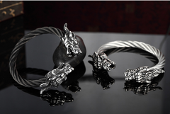 Color: Steel Color - Wire bracelet