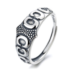 Creative Hip Hop Punk Thai Silver Index Ring