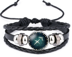 constellation: Sagittarius glowing - Twelve constellations time gem bracelet