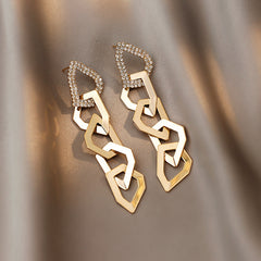 Fashion Earrings Female Ins Design Sense European And American Style Earrings Earrings
