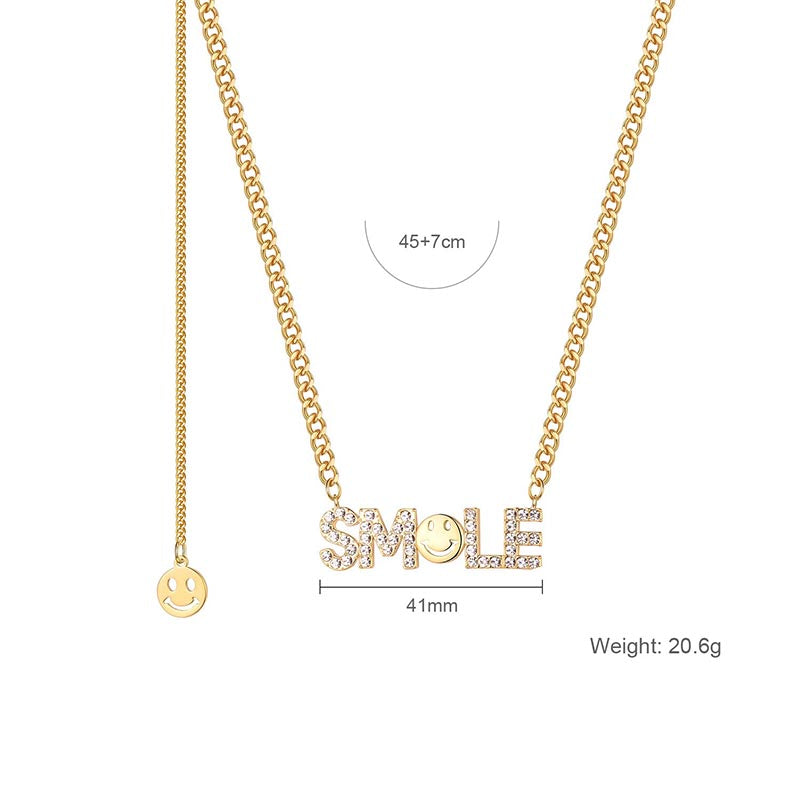 Necklace Light Luxury Temperament With Accessories