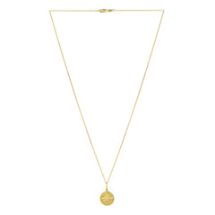 North Star Talisman Necklace in 14K Yellow Gold