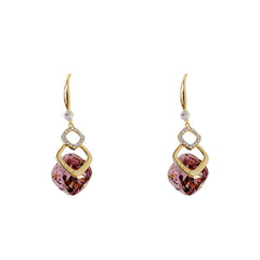Zircon Earrings Online Celebrity Live Broadcast Of The Same Earrings Jewelry