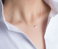style: Lucky bean, Specification: Chain - 2021design cute kitten luckynecklace clavicle chain