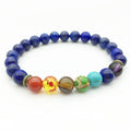 style: 10 - Fashion Universe Galaxy the Eight Planets Solar System Guardian Star Natural Stone Beads Bracelet Bangle