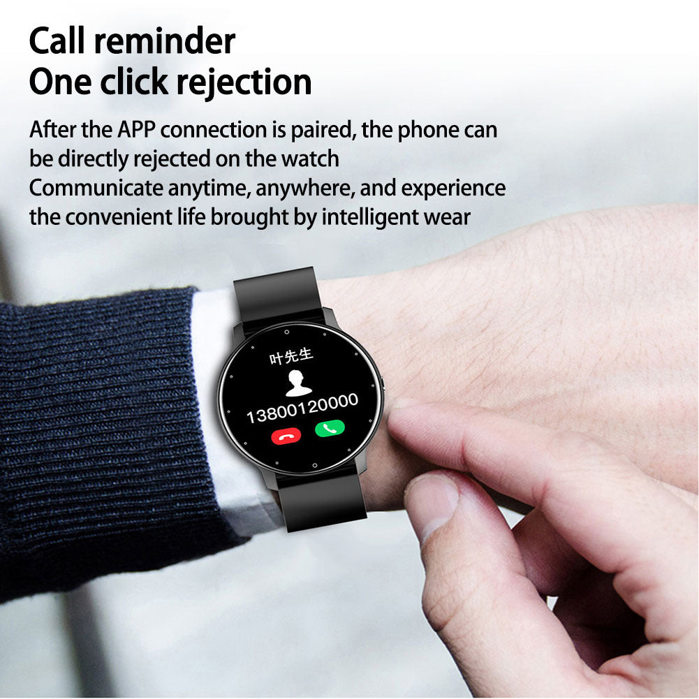1.28 Inch Zl02 Smart Watch Heart Rate Blood Pressure Monitor Sport Running Watch Compatible for Android iOS King Kong