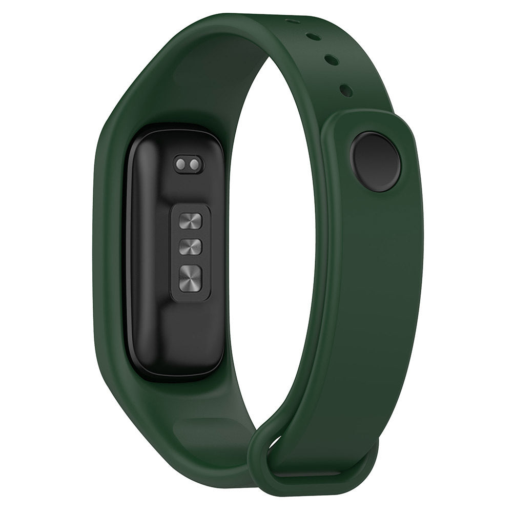 Watch Strap Fashionable Soft Wristband Adjustable Replacement Watchband Compatible For Oppo Band Bracelet Accessories olive