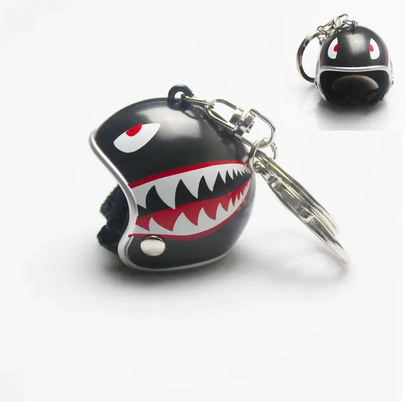 Color: Light Pink - New Motorcycle Helmets Key chain Women men Cute Safety Helmet Car Keychain Bags Hot Key Ring gift Jewelry wholesale 17022