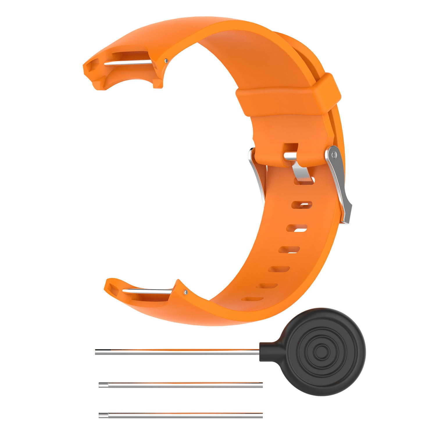 Wrist Band for Garmin Approach S3 GPS Watch Elegant Silicone Watch Strap with Tool Individualized Adjustment rose red