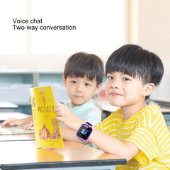 Children Smart Watch Phone Waterproof LBS Smartwatch Kids Positioning Call 2G SIM Card Remote Locator Watch Pink