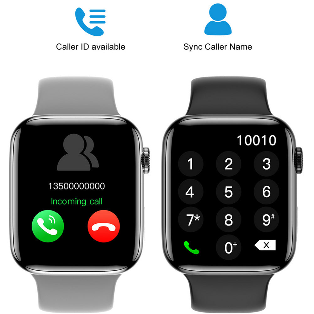 Smartwatch Pd7 Max Iwo 14 Pro Bluetooth Calling Smart Watch 1.8 Inch Touch-screen Bracelet White