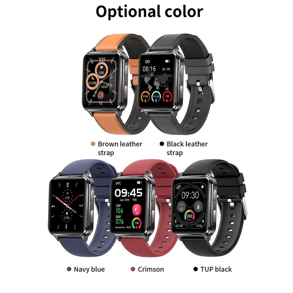 ZEBLAZE Smart Watch S6 Accurate Blood Pressure Blood Oxygen Heart Rate Sleep Monitoring Sports Smartwatch Black