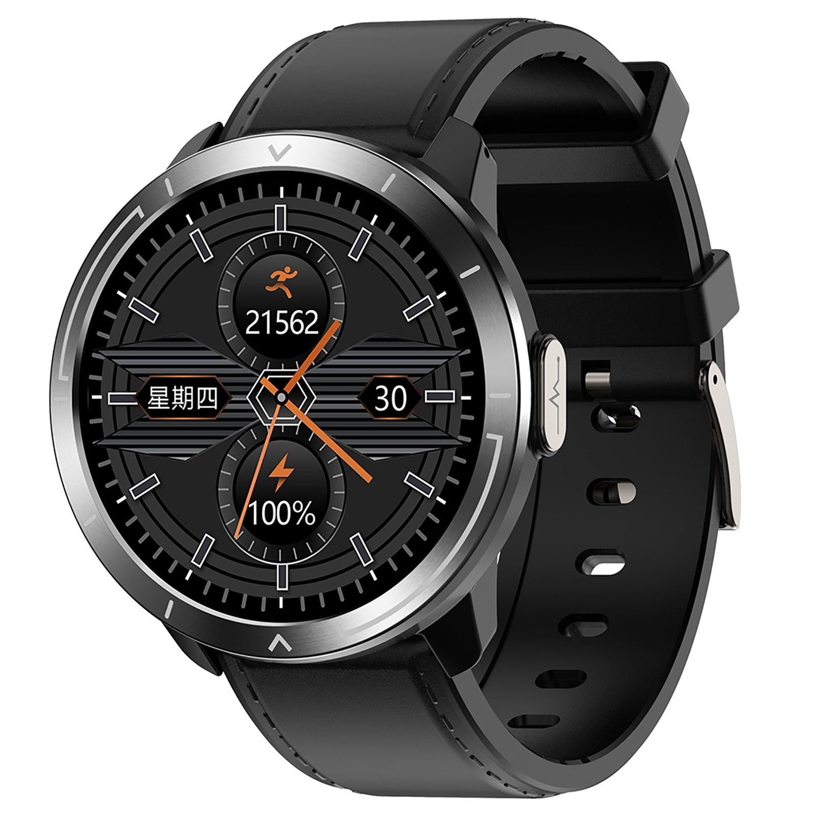 ZEBLAZE M18plus Business Smart Watches Heart Rate Breathing Blood Oxygen Monitoring Multi-sport Bracelet