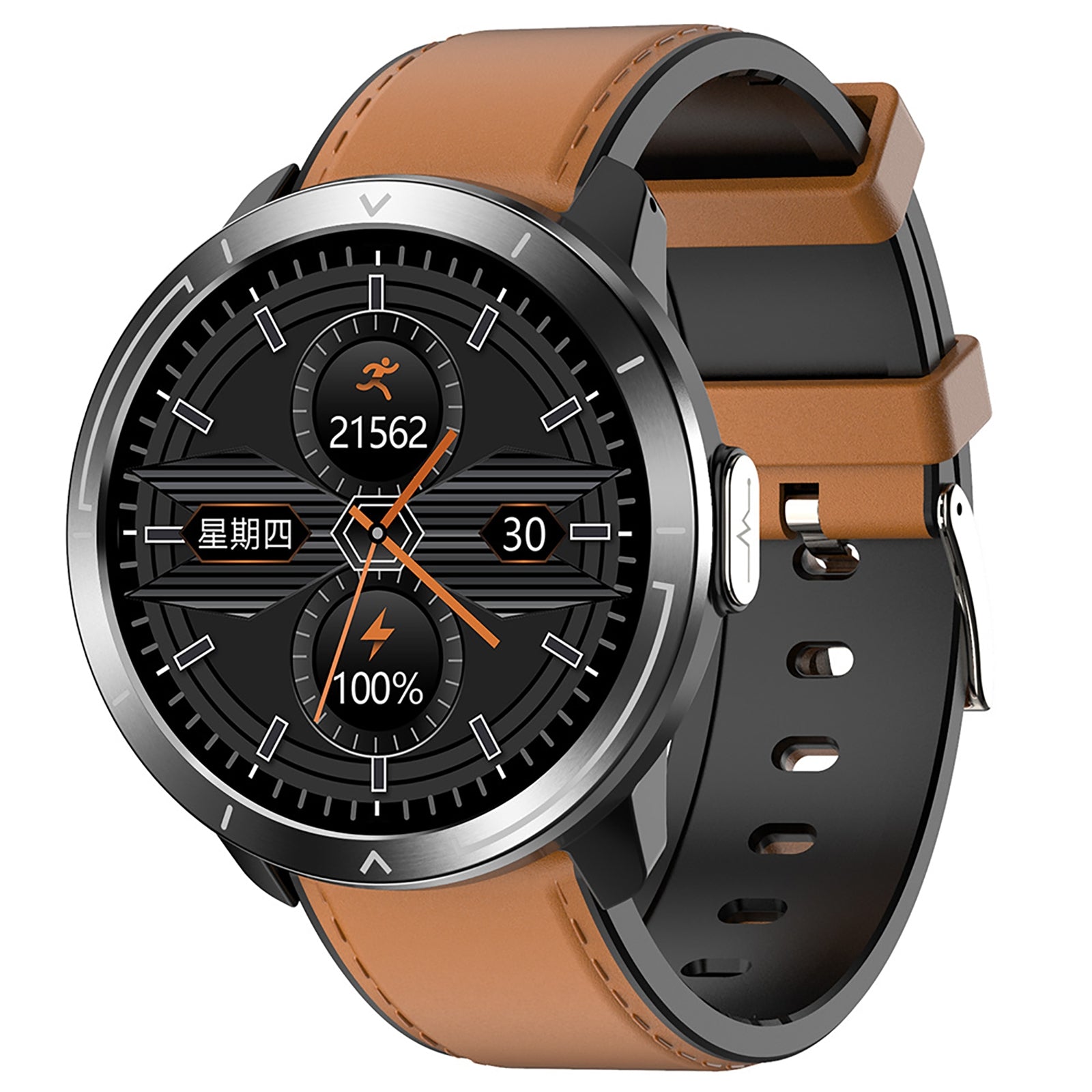 ZEBLAZE M18plus Business Smart Watches Heart Rate Breathing Blood Oxygen Monitoring Multi-sport Bracelet