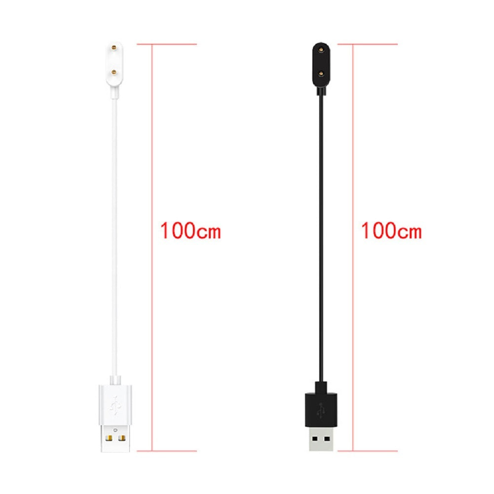 Fast Charging Cable Magnetic Wristband Charger Compatible For Huawei Band 6 Pro Watch Fit 4x Honor Es White