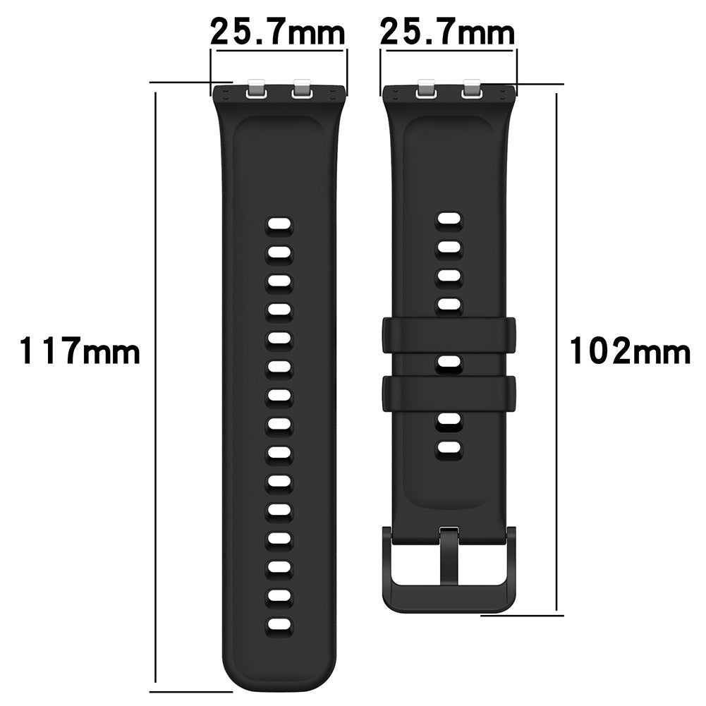 Silicone Watchband Strap Compatible For Oppo Watch3 / Oppo Watch3 Pro Smart Watch Replacement Wristband midnight blue compatible for OPPO Watch 3Pro