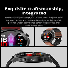 E400 Smart Watch Noninvasive Blood Glucose Ecg Body Temperature Blood Oxygen Monitoring Sport Smartwatch Red