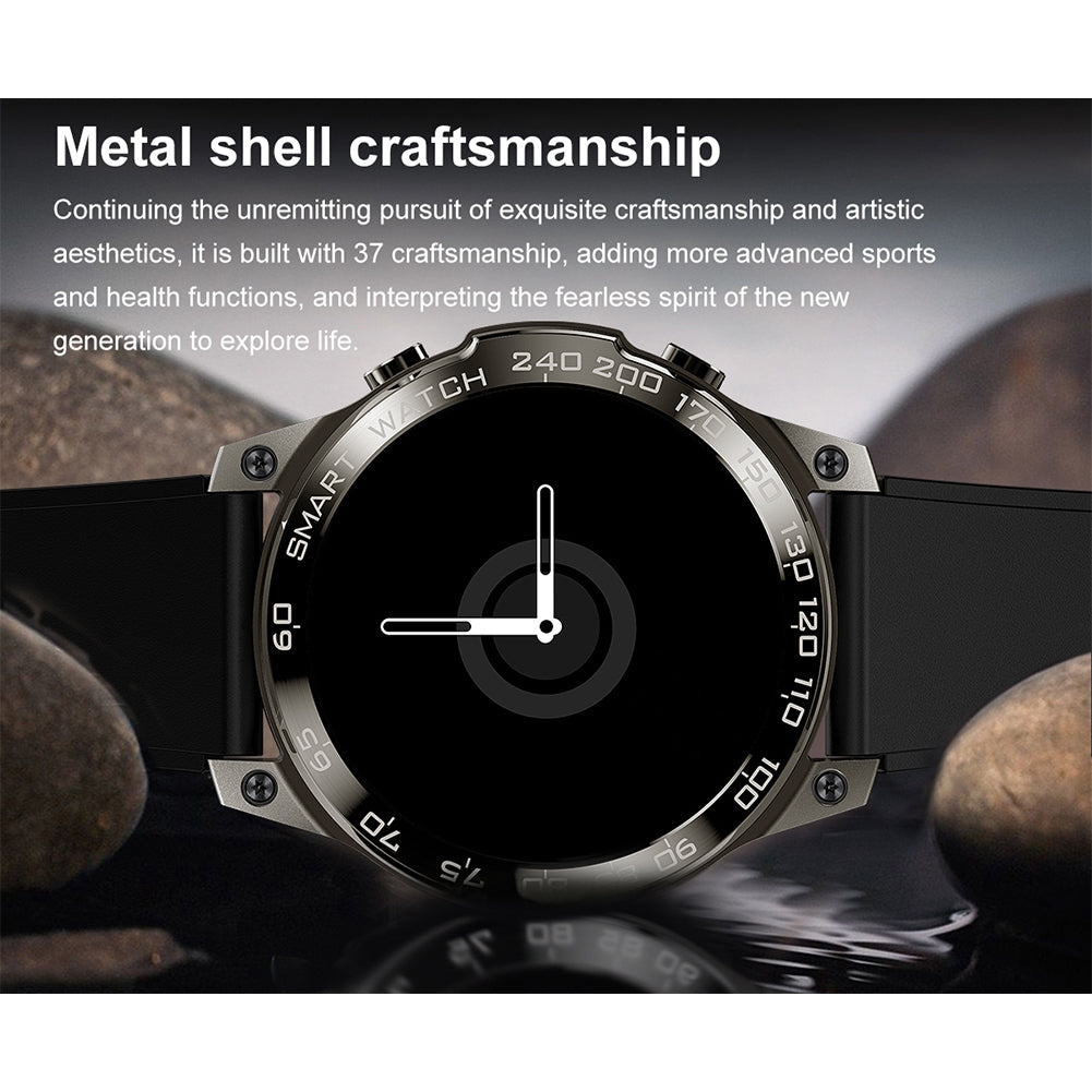 Dm50 Smart Watch Amoled Hd 1.4-inch Large Screen Bluetooth Call Heart Rate Blood Oxygen Monitor Smartwatch Green