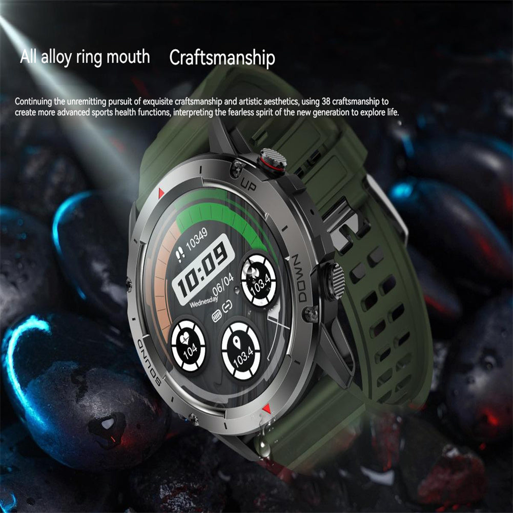 Nx9 Smart Watch Bluetooth Calling 24h Heart Rate Blood Pressure Blood Oxygen Detection Sports Smartwatch Dark Blue