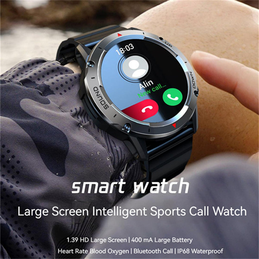 Nx9 Smart Watch Bluetooth Calling 24h Heart Rate Blood Pressure Blood Oxygen Detection Sports Smartwatch Dark Blue