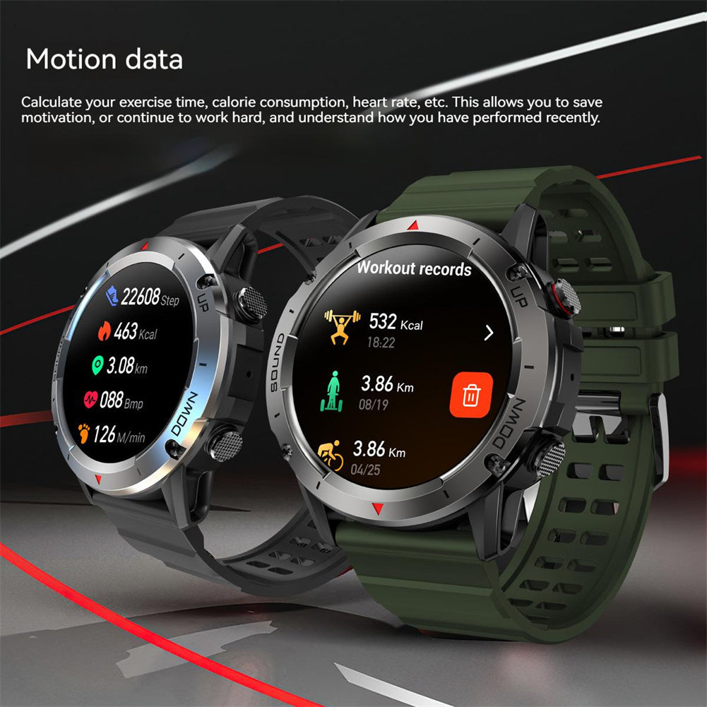 Nx9 Smart Watch Bluetooth Calling 24h Heart Rate Blood Pressure Blood Oxygen Detection Sports Smartwatch Dark Blue