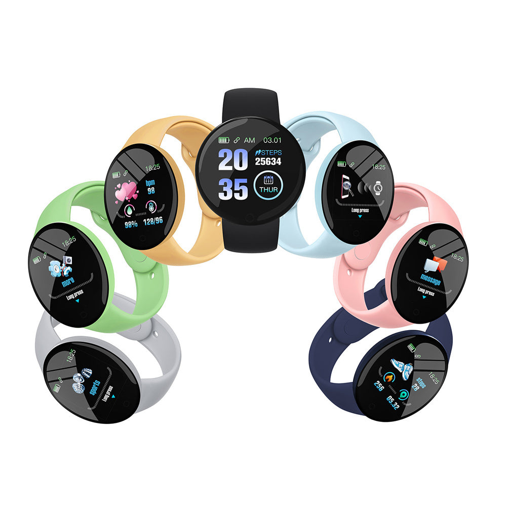 D18s Smart Watch 1.44 Inch Screen 90mah Battery Bluetooth 4.0 Sleep Monitor Fitness Bracelet green