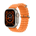 T800 Ultra Series Smart Watch 1.99-Inch Full Touch Screen Bluetooth Call Wireless Charging Watches orange