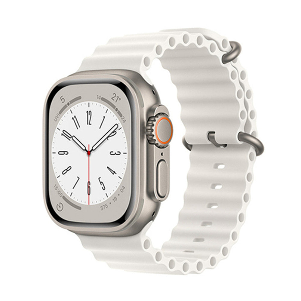 T800 Ultra Series Smart Watch 1.99-Inch Full Touch Screen Bluetooth Call Wireless Charging Watches orange
