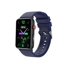 ET620 1.57 inch Smart Watch Waterproof Full Touch Fitness Smart Watch Heart Rate Blood Oxygen Monitor Message Reminder Fitness Tracker For Men Women black belt
