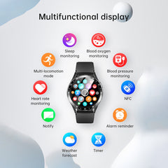 X10 2 In 1 Smart Watch with Earbuds IP67 Waterproof Fitness Tracker with Heart Rate Monitoring Watches with Earbuds Black