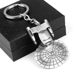 Color: Red, Ships From: CHINA - Disney Star Wars Keychain Key Ring Spaceship Darth Vader Robot BB 8 Metal Pendant Cool Movie Jewelry For Men Car Key Chain