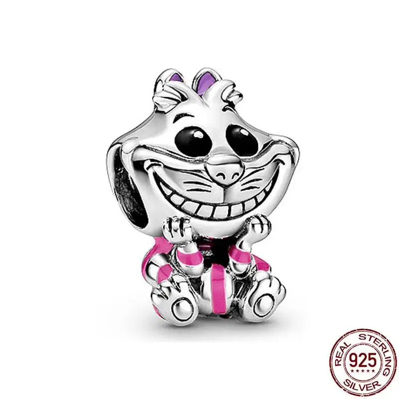 Color: DEEP BLUE - New Charm plata de ley 925 Silver Disney Star Warsries Mandalorian Helmet Charm Bead Fit Original brand bracelet Birthday Gift