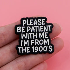 Metal color: Light Yellow Color, Main Stone Color: MULTI - Quotes Enamel Pins Cartoon Women's Brooches Men Lapel Pins Letters Badge on Backpack Costume Accessories Phrase Jewelry Gifts