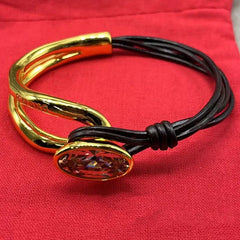 Metal Color: Imitation Rhodium Plated - gift of New Hot Spanish jewelry lightweight luxury jewelry bracelet ladies party exquisite accessories high-quality gifts
