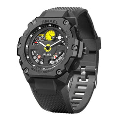 Color: Red - SMAEL Brand Waterproof Dropshipping Watch Alarm Clock 8092 Young Fashion Quartz Sport Wristwatches