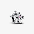Gem Color: Ochre - Pure Silver 925 Christmas Charm Fit DIY Pandora Bracelet Christmas Gift