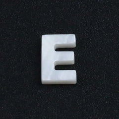 Color: GRAY - Trend DIY Handmade Vertical Capital Letter Pendant Beads Jewelry Making Accessories Necklace Bracelet Letras Materiales