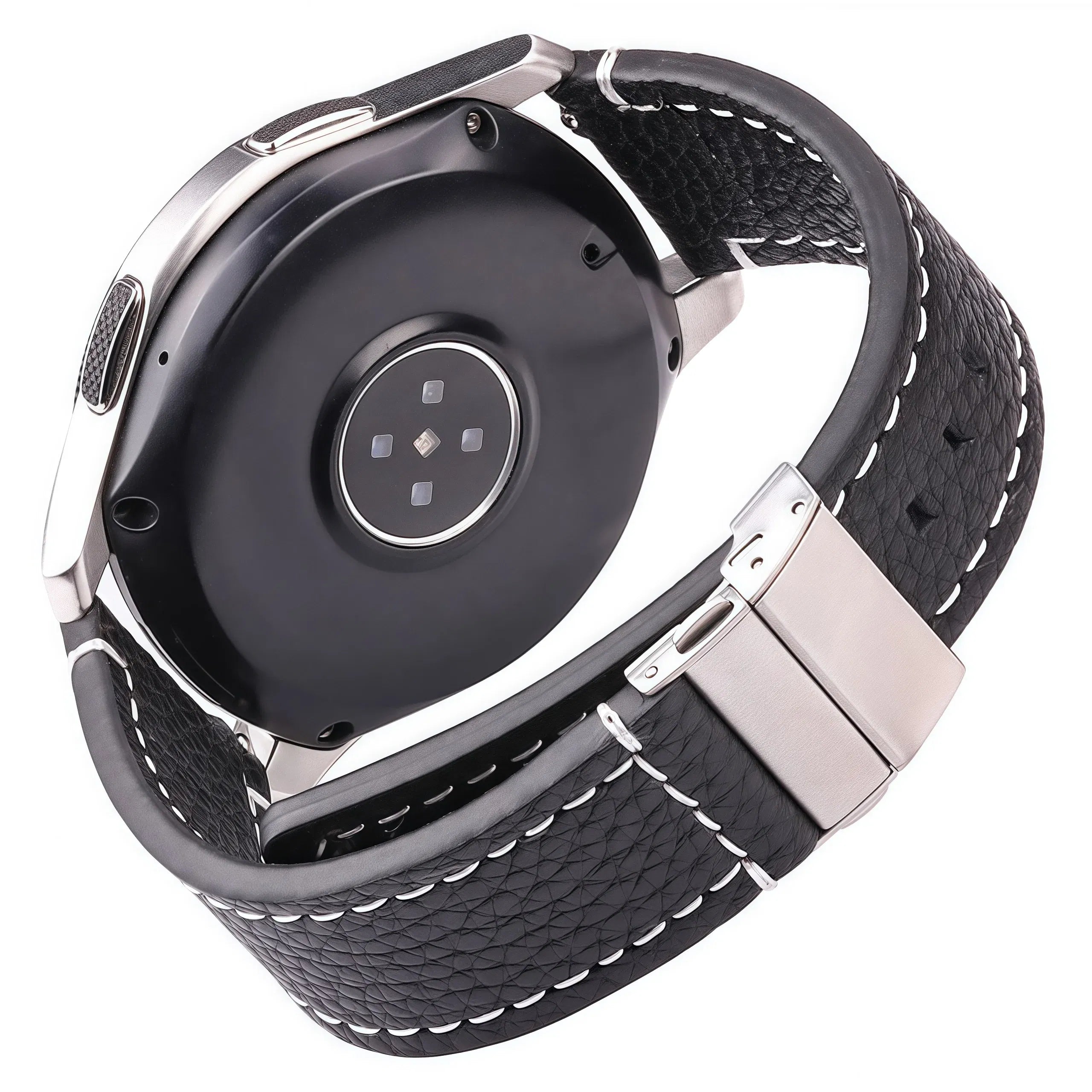 Band Color: BROWN, Band Width: 10mm - Soft Genuine Leather Smart Watch Band 18 20 22 24mm Women Men Cowhide Strap Brown Black Quick Release Watchband Bracelet