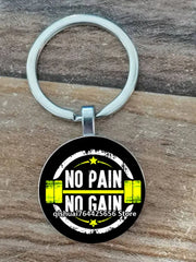 Color: Rose Red - Gym Keyring Keychain Suitable For Bodybuilding Athletes Heavy Men Boys Bodybuilding Sports Unisex Men Tactical Rock Keyring Keyc