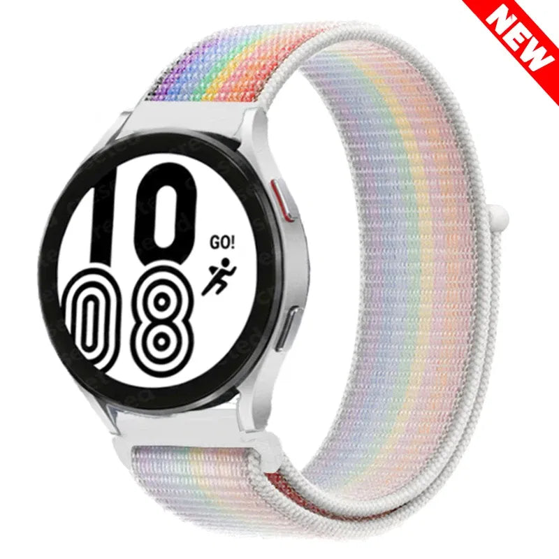 Band Color: Black Yellow, Band Width: 22mm - 20mm/22mm nylon Band