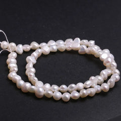 Color: Dark Red, Item Diameter: 21mm - Natural Freshwater Pearl Baroque White pink Irregular Beads for Jewelry Making DIY Earrings Bracelet Necklace Accessories