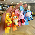 Color: P4/27 - Wholesale Anime Disney Keychain Mickey Mouse Minnie Lilo & Stitch Cartoon Keyring Kawaii Key Chain Car Pendant Kids Toys Gifts