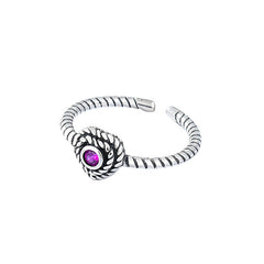 Ins Simple Wind Twist Twist Ring Jewelry